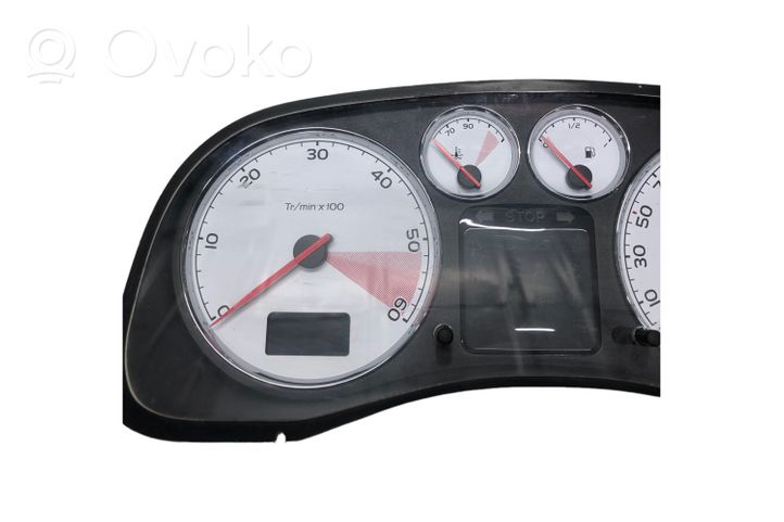 Peugeot 307 Compteur de vitesse tableau de bord 9655925880