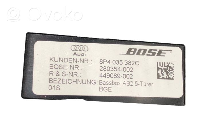 Audi A3 S3 8P Głośnik niskotonowy 8P4035382C