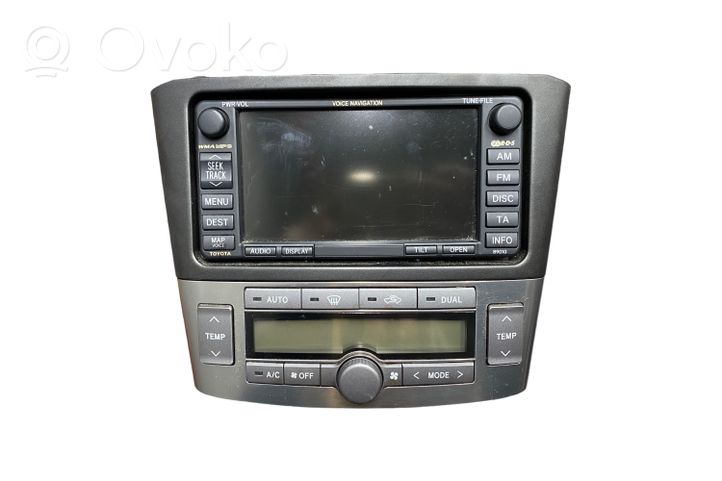 Toyota Avensis T270 Unité principale radio / CD / DVD / GPS 8611360V560