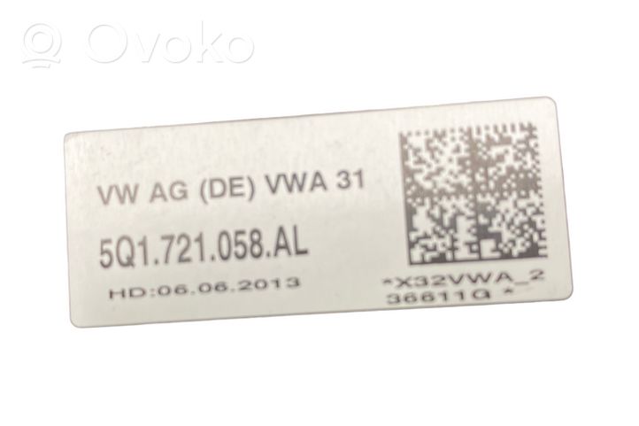 Volkswagen Golf VII Pedal assembly 5Q1721058AL