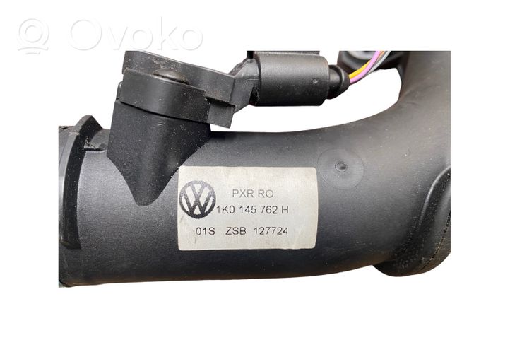 Volkswagen Bora Tube d'admission de tuyau de refroidisseur intermédiaire 1K0145762H