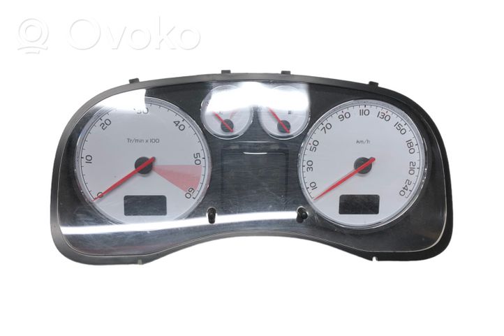 Peugeot 307 Compteur de vitesse tableau de bord P9661323180