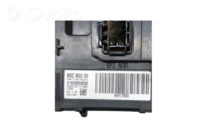 Citroen Berlingo Module de fusibles S180085003E