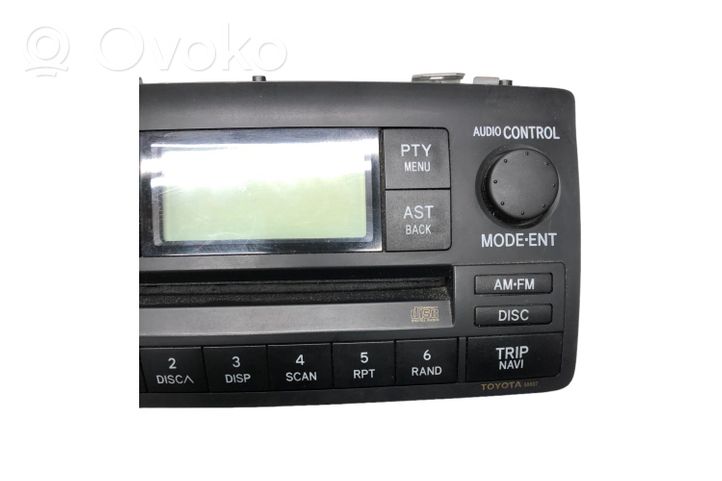 Toyota Corolla E120 E130 Panel / Radioodtwarzacz CD/DVD/GPS 861201A180