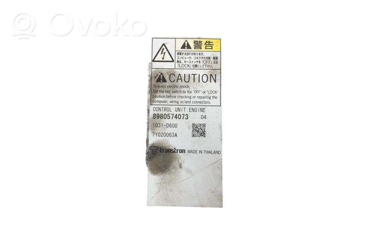 Isuzu D-Max Altre centraline/moduli 8980574073