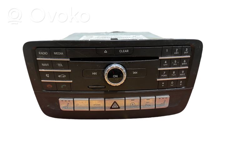 Mercedes-Benz B W246 W242 Radio/CD/DVD/GPS-pääyksikkö A2469007418