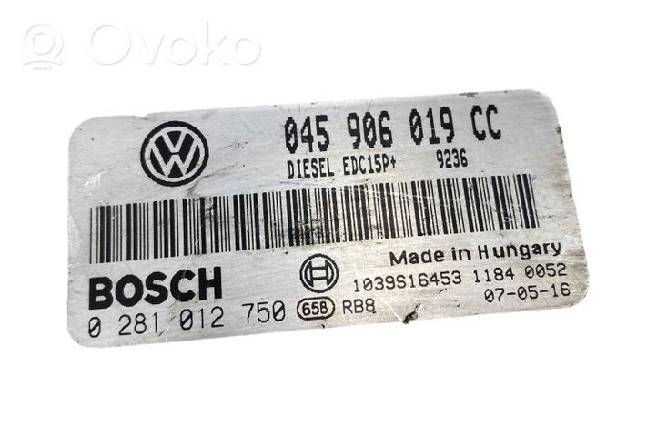 Skoda Roomster (5J) Sterownik / Moduł ECU 045906019CC