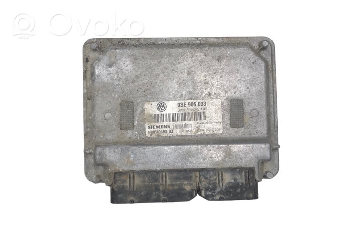 Skoda Fabia Mk1 (6Y) Calculateur moteur ECU 03E906033