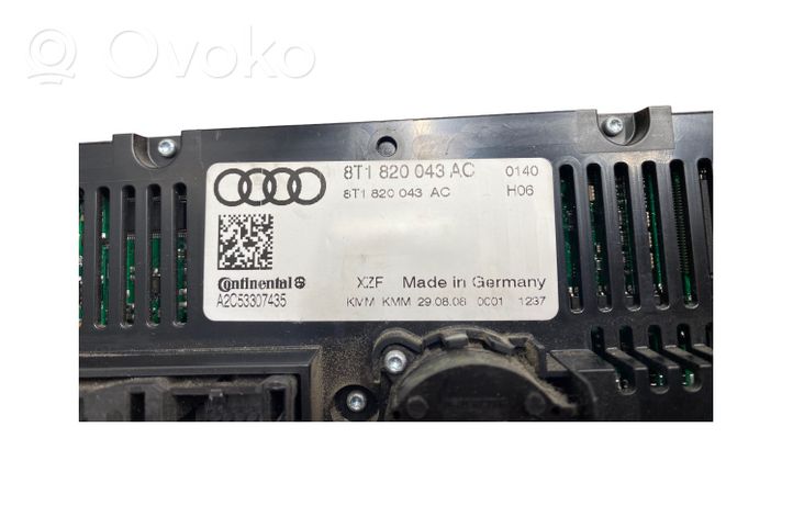 Audi Q5 SQ5 Climate control unit 8T1820043AC