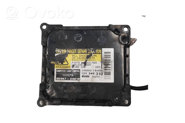 Toyota Avensis T250 Module de ballast de phare Xenon 8596724010