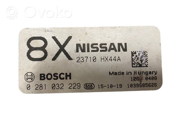 Nissan Qashqai Dzinēja vadības bloks 23710HX44A