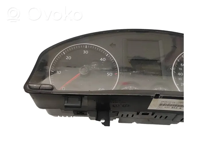 Volkswagen Golf V Spidometrs (instrumentu panelī) 1K0920853H