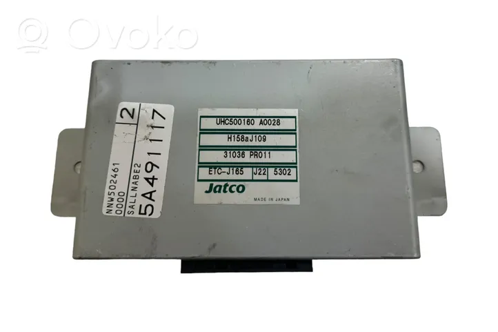 Land Rover Freelander Module de contrôle de boîte de vitesses ECU UHC500160