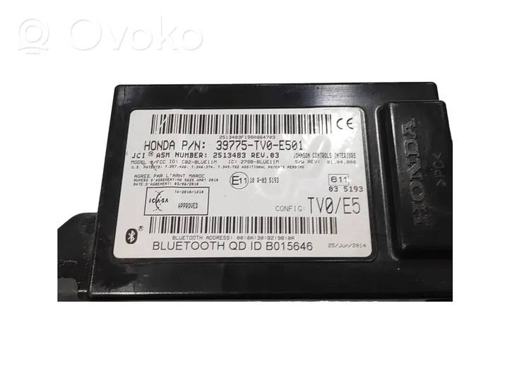 Honda Civic IX Bluetoothin ohjainlaite/moduuli 39775TV0E501