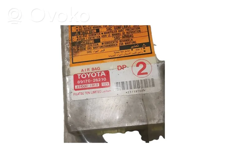 Toyota Hiace (H200) Sterownik / Moduł Airbag 8917026210