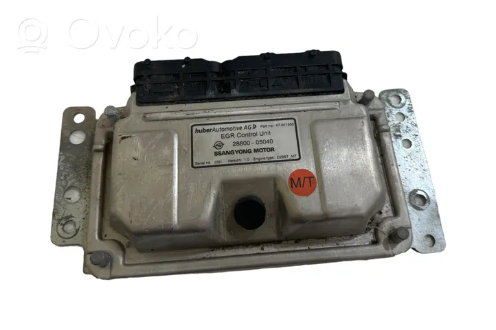 SsangYong Rexton Sterownik / Moduł ECU 2880005040