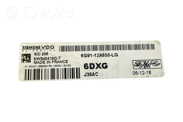 Ford S-MAX Sterownik / Moduł ECU 6G9112A650LG