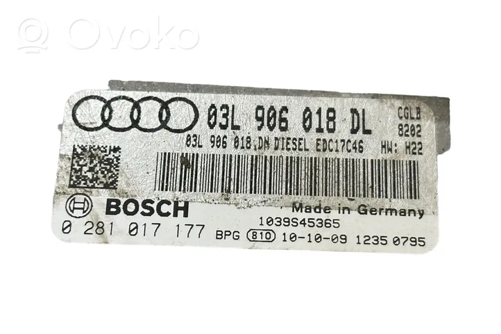 Audi Q5 SQ5 Variklio valdymo blokas 03L906018DL