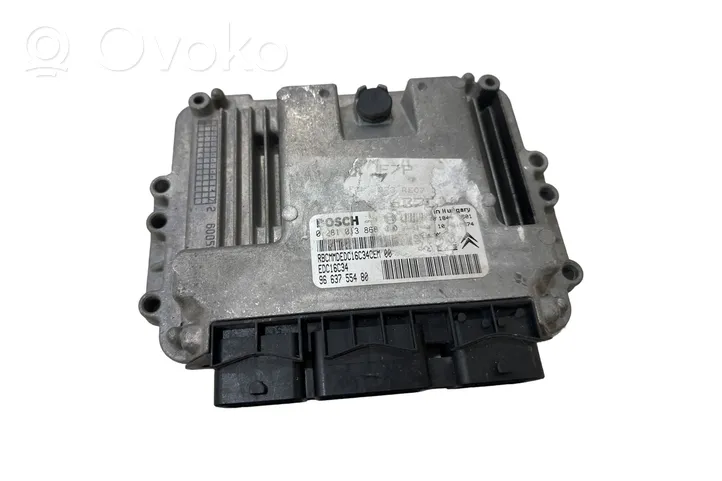 Peugeot 307 Sterownik / Moduł ECU 9663755480