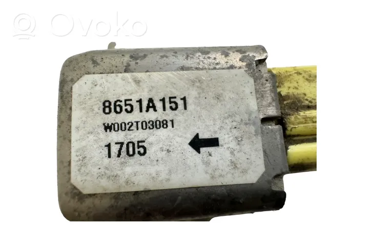 Mitsubishi i-MiEV Gaisa spilvenu trieciensensors 8651A151