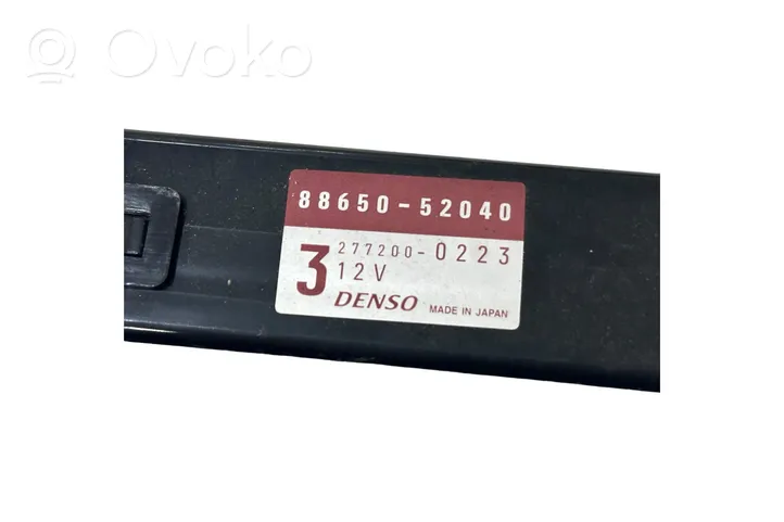 Toyota Yaris Verso Muut ohjainlaitteet/moduulit 8865052040