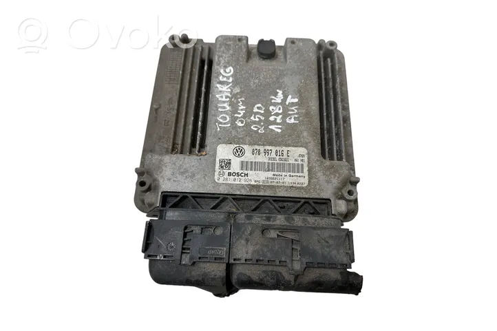 Volkswagen Touareg I Engine control unit/module 070997016E