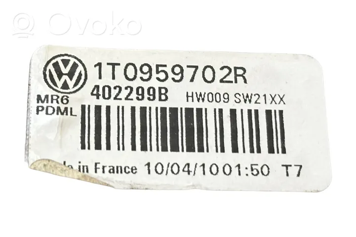 Volkswagen Caddy Moteur de lève-vitre de porte avant 1T0959702R