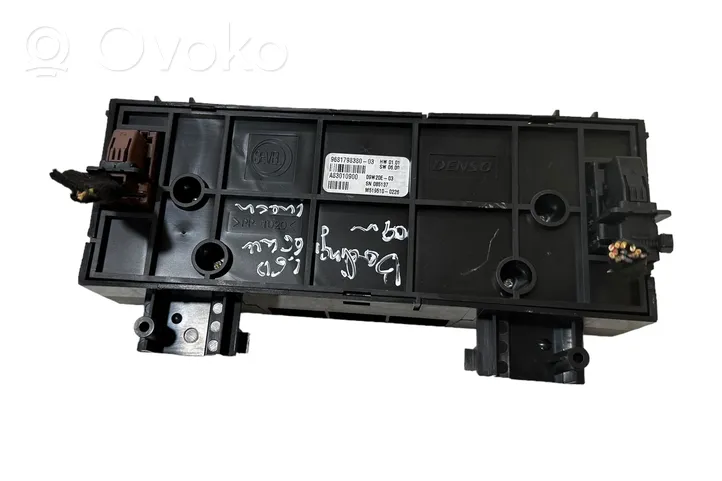 Citroen Berlingo Climate control unit 9681798380