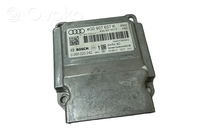 Audi A6 S6 C7 4G Moduł sterowania Gateway 4G0907637K