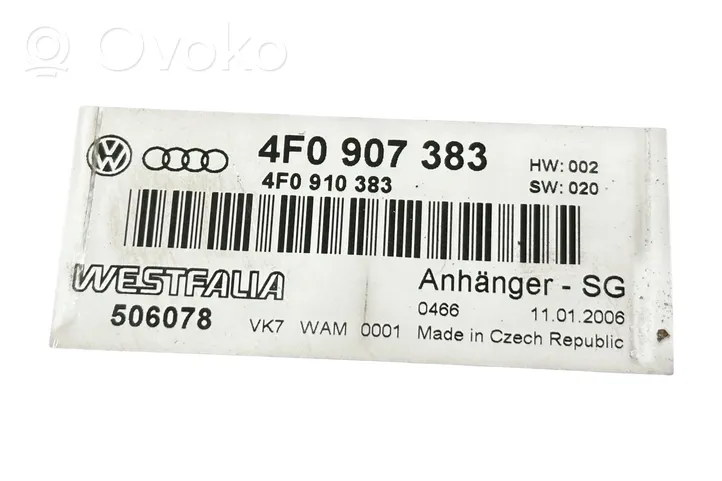 Audi A6 S6 C6 4F Komforto modulis 4F0907383