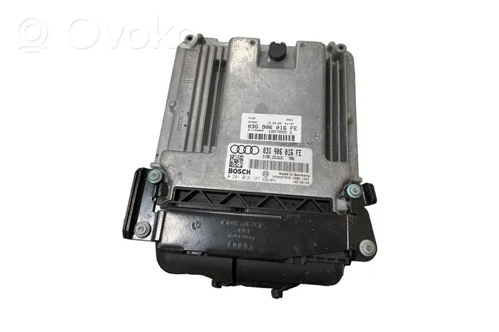 Audi A4 S4 B6 8E 8H Variklio valdymo blokas 03G906016R