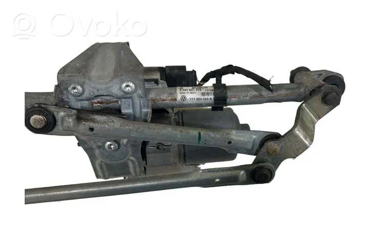 Volkswagen Caddy Mechanizm i silniczek wycieraczek szyby przedniej / czołowej 1T1955119A