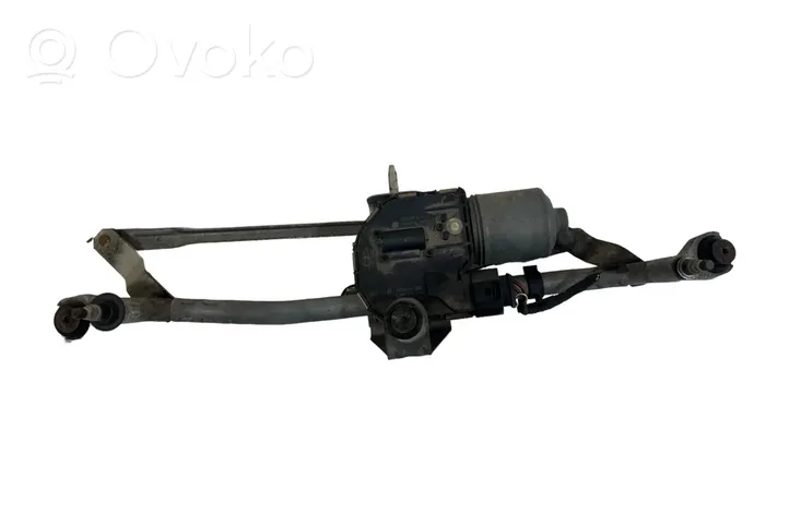 Volkswagen Touran II Mechanizm i silniczek wycieraczek szyby przedniej / czołowej 1T1955119A