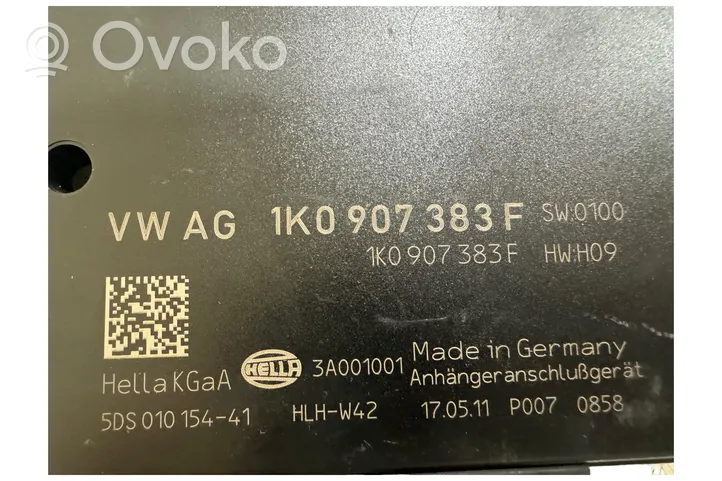 Volkswagen Tiguan Sterownik / Moduł haka holowniczego 1K0907383F