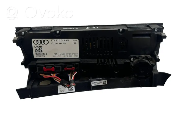 Audi Q5 SQ5 Ilmastoinnin ohjainlaite 8T1820043AN