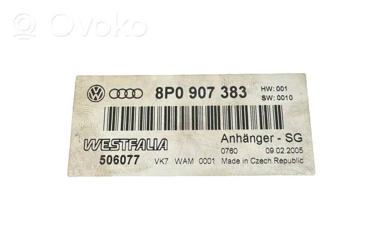 Volkswagen Golf V Centralina/modulo rimorchio barra di traino 8P0907383