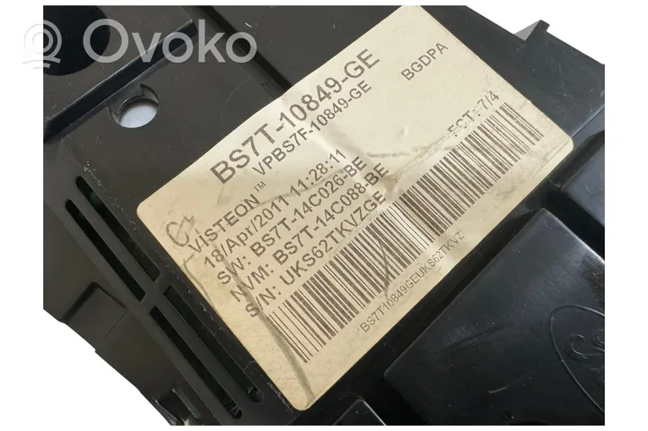 Ford S-MAX Speedometer (instrument cluster) BS7T10849GE