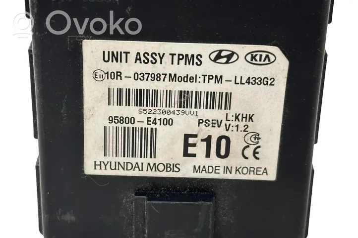 Hyundai i10 Muut ohjainlaitteet/moduulit 95800E4100