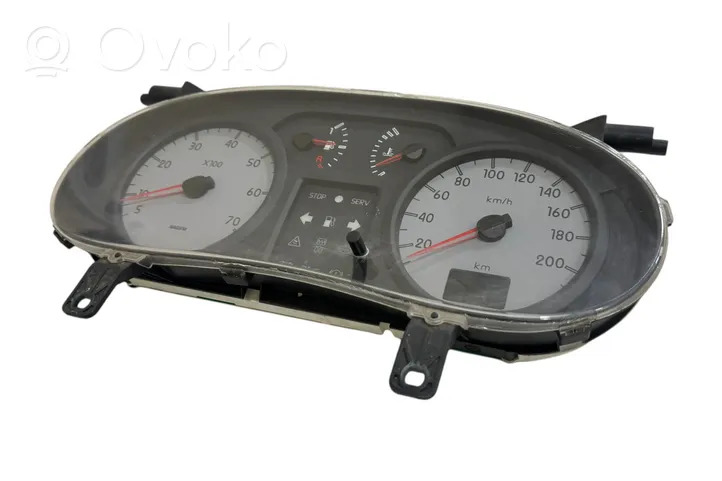 Renault Kangoo I Compteur de vitesse tableau de bord P8200176652