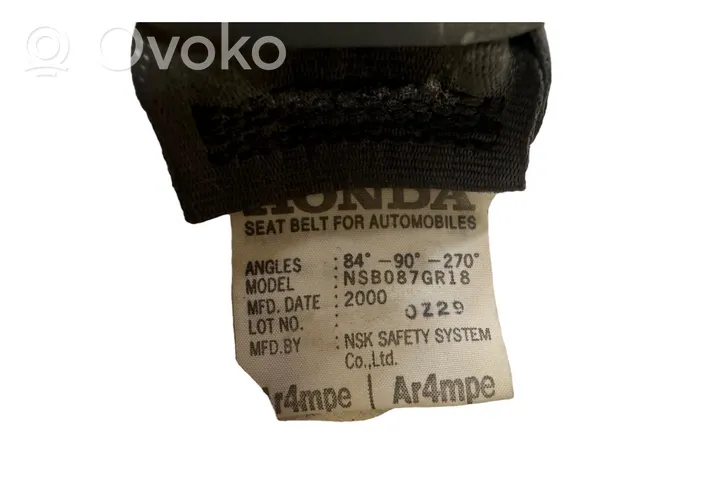 Honda CR-V Front seatbelt NSB087GR18