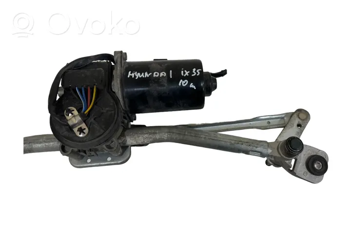 Hyundai ix35 Motor y varillaje del limpiaparabrisas delantero 