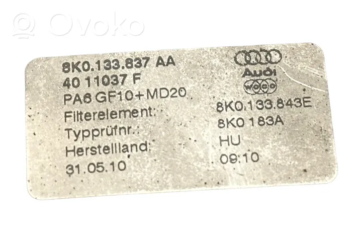 Audi Q5 SQ5 Obudowa filtra powietrza 8K0133843E