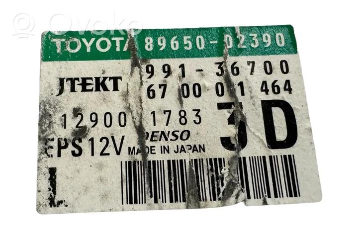 Toyota Auris 150 Moduł / Sterownik wspomagania kierownicy 8965002390