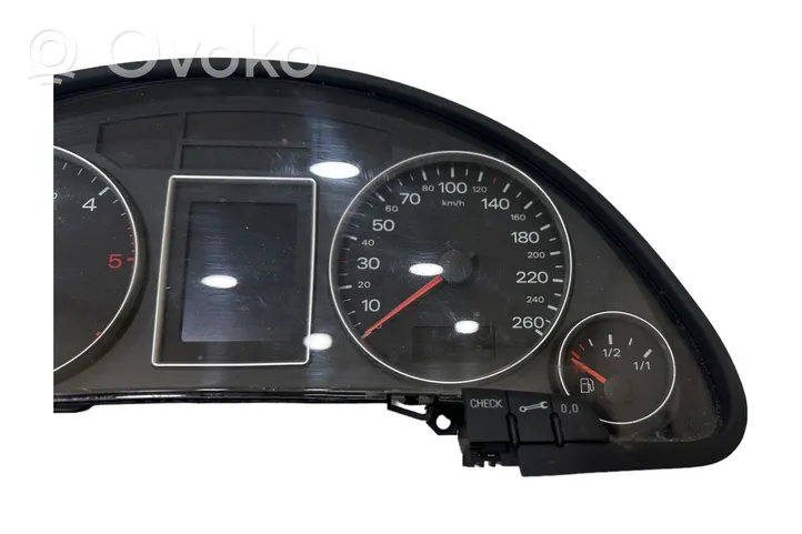 Audi A4 S4 B7 8E 8H Speedometer (instrument cluster) 8E0920901H