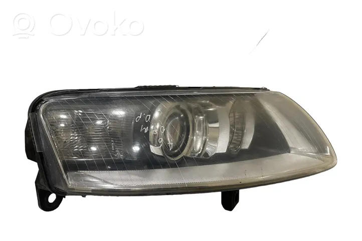 Audi A6 S6 C6 4F Lampa przednia 