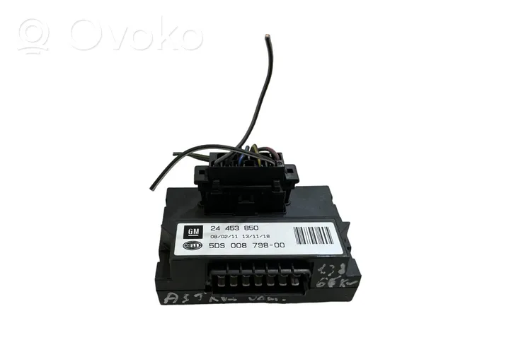 Opel Astra H Tow bar trailer control unit/module 24453850