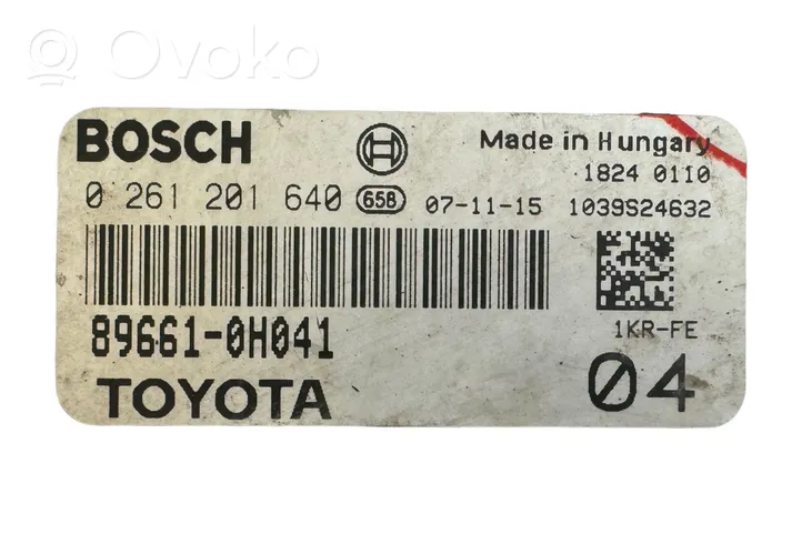 Toyota Aygo AB10 Calculateur moteur ECU 896610H041