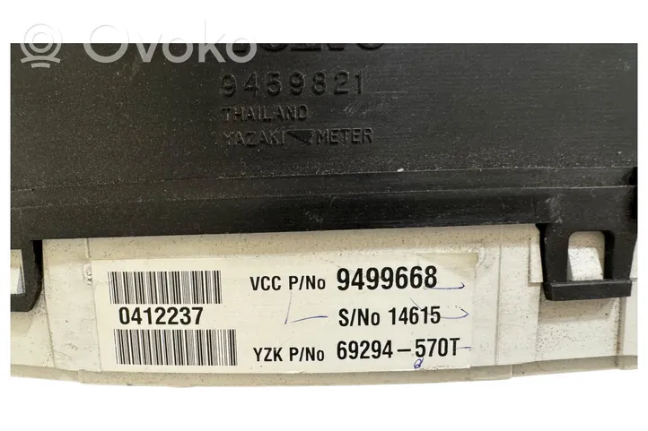 Volvo S60 Licznik / Prędkościomierz 69294570T
