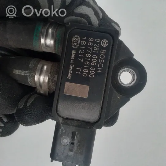 Opel Grandland X Sensore di pressione dei gas di scarico 9677816180