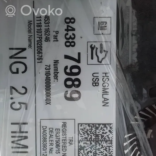 Opel Insignia B Moduł / Sterownik GPS 84387989